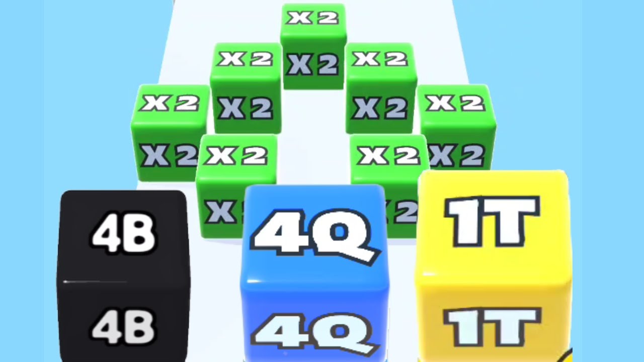 Jelly Run 2048 Jelly Number Run 3D Jelly Cube run merge gameplay ultimate jelly running 