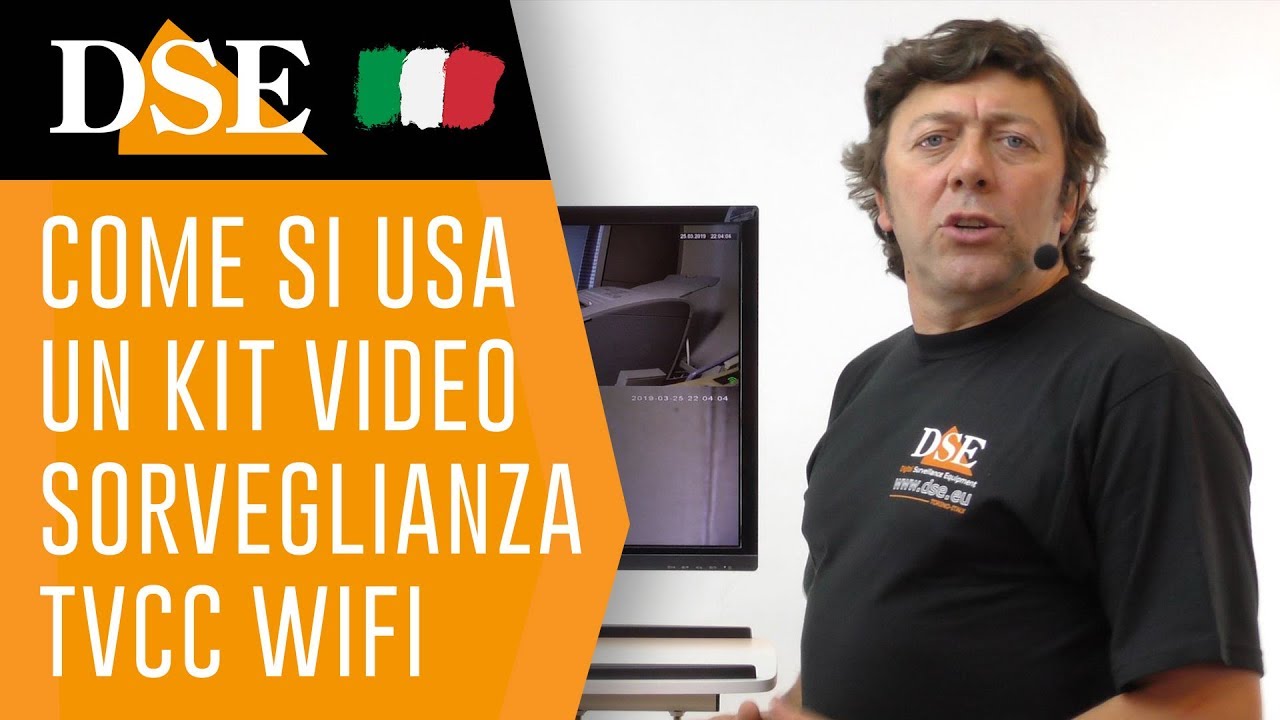 Come installare un kit di videosorveglianza wifi - Video tutorial DSE