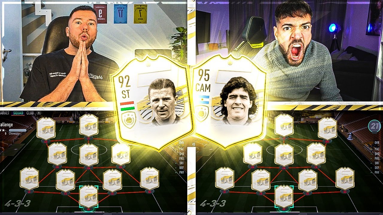 FIFA 21: FULL ICON SQUAD BUILDER BATTLE 🔥🔥