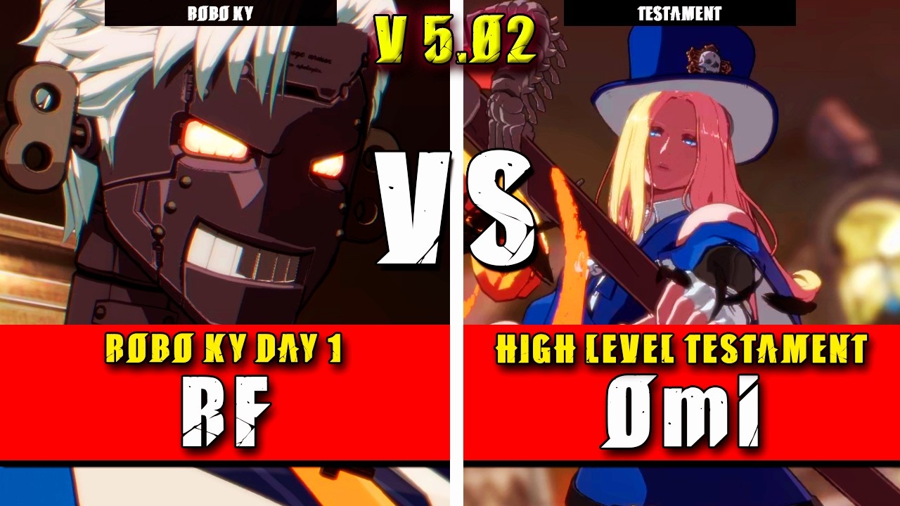 GGST | RF (Robo Ky) VS Omi (Testament) | Guilty Gear Strive High level gameplay