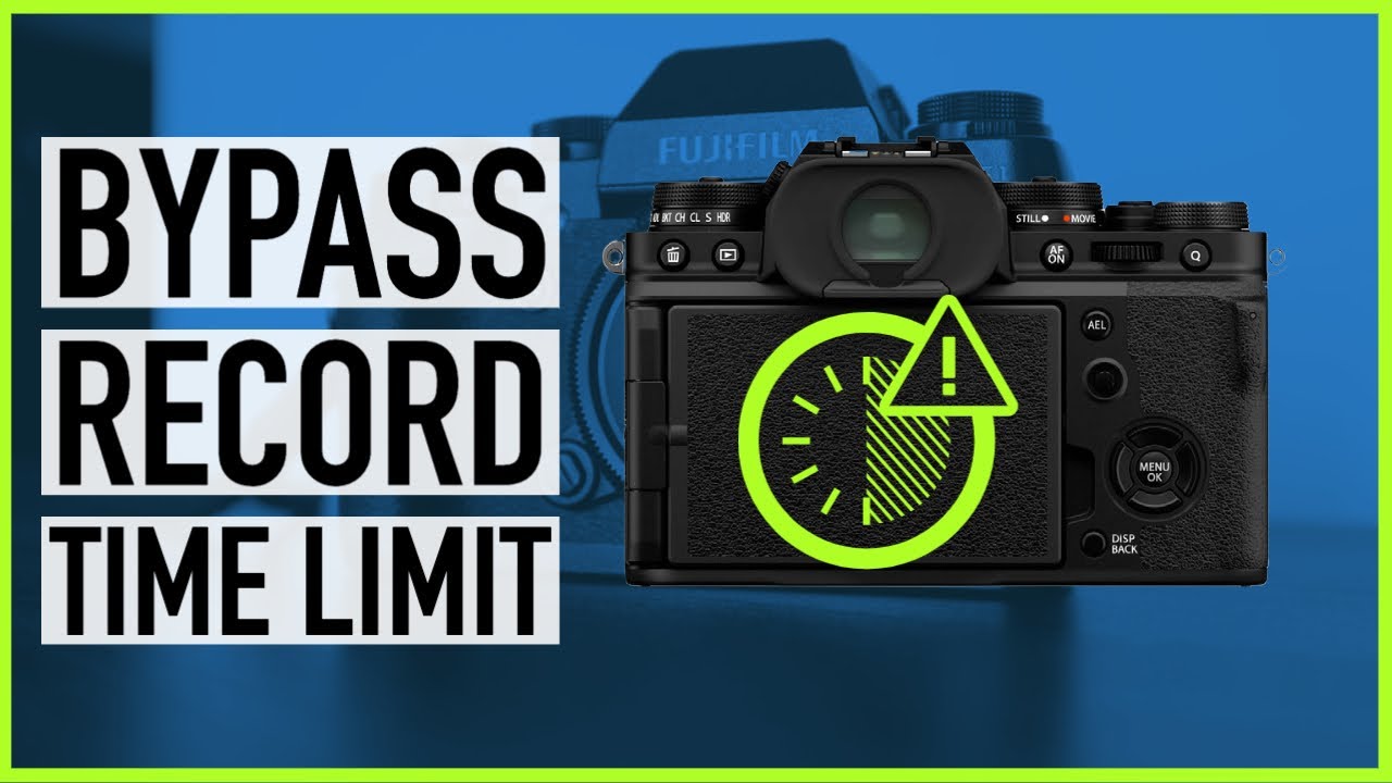 Fuji XT4/XT3 Video Record Time Limits (How to Bypass)