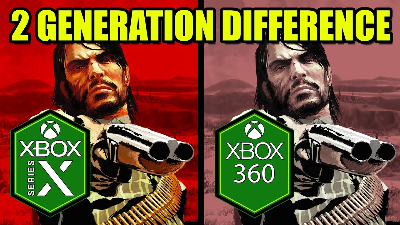 Сравнение Red Dead Redemption на Xbox Series X и Xbox 360 [Обновление для консолей нового поколения]