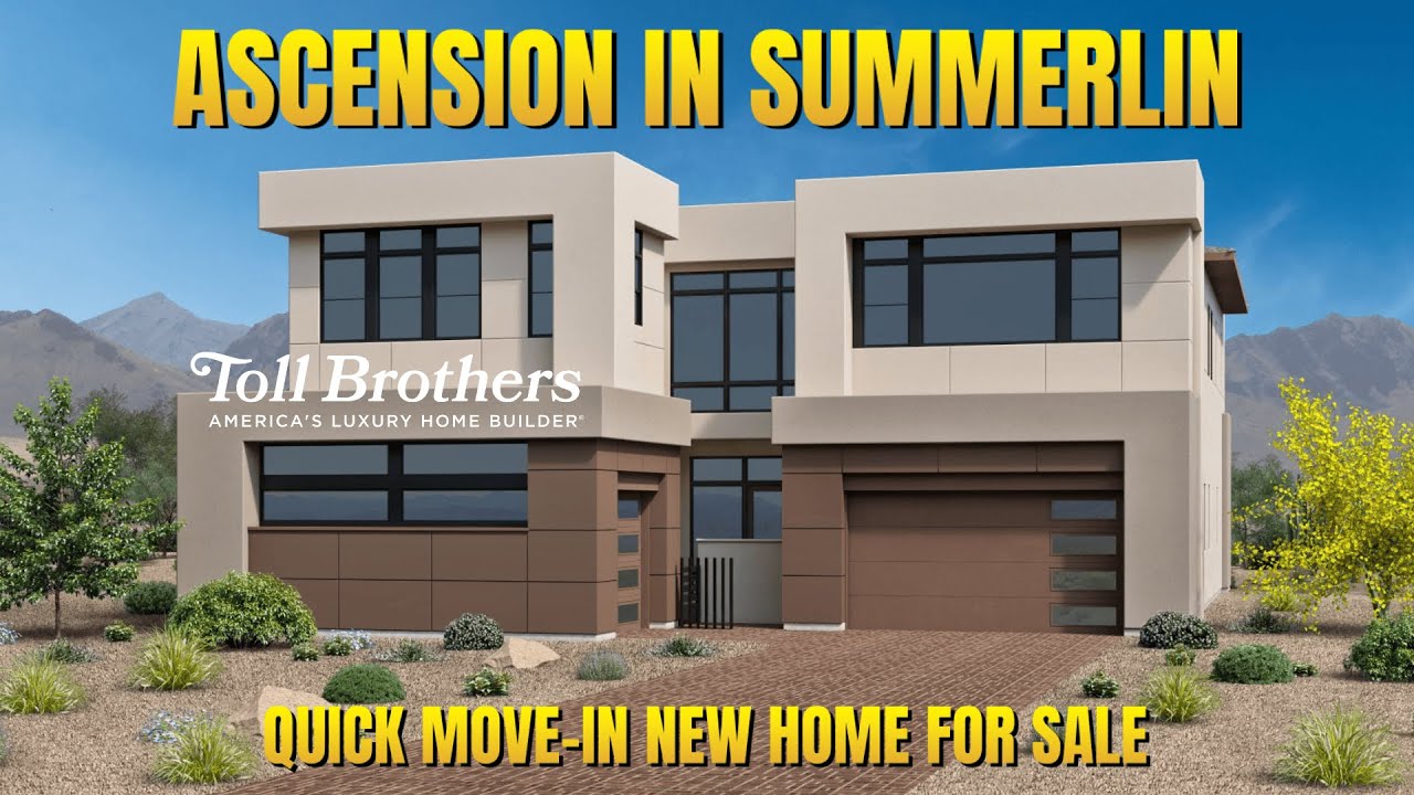 Multi-Gen Quick Move-In Home for Sale at Crestline by Toll Brothers in Ascension at Summerlin South