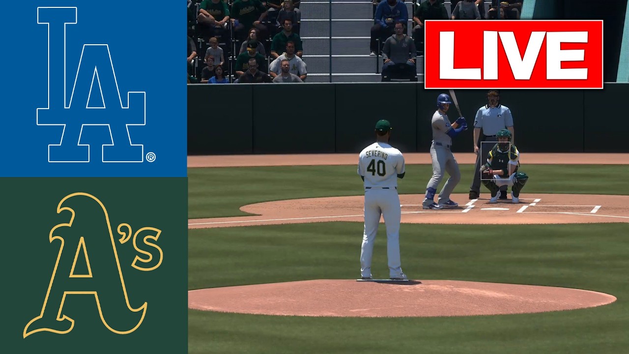 🔴LIVE 🔴Athletics vs Los Angeles Dodgers / 08/03/26 Spring training /MLB THE SHOW 26
