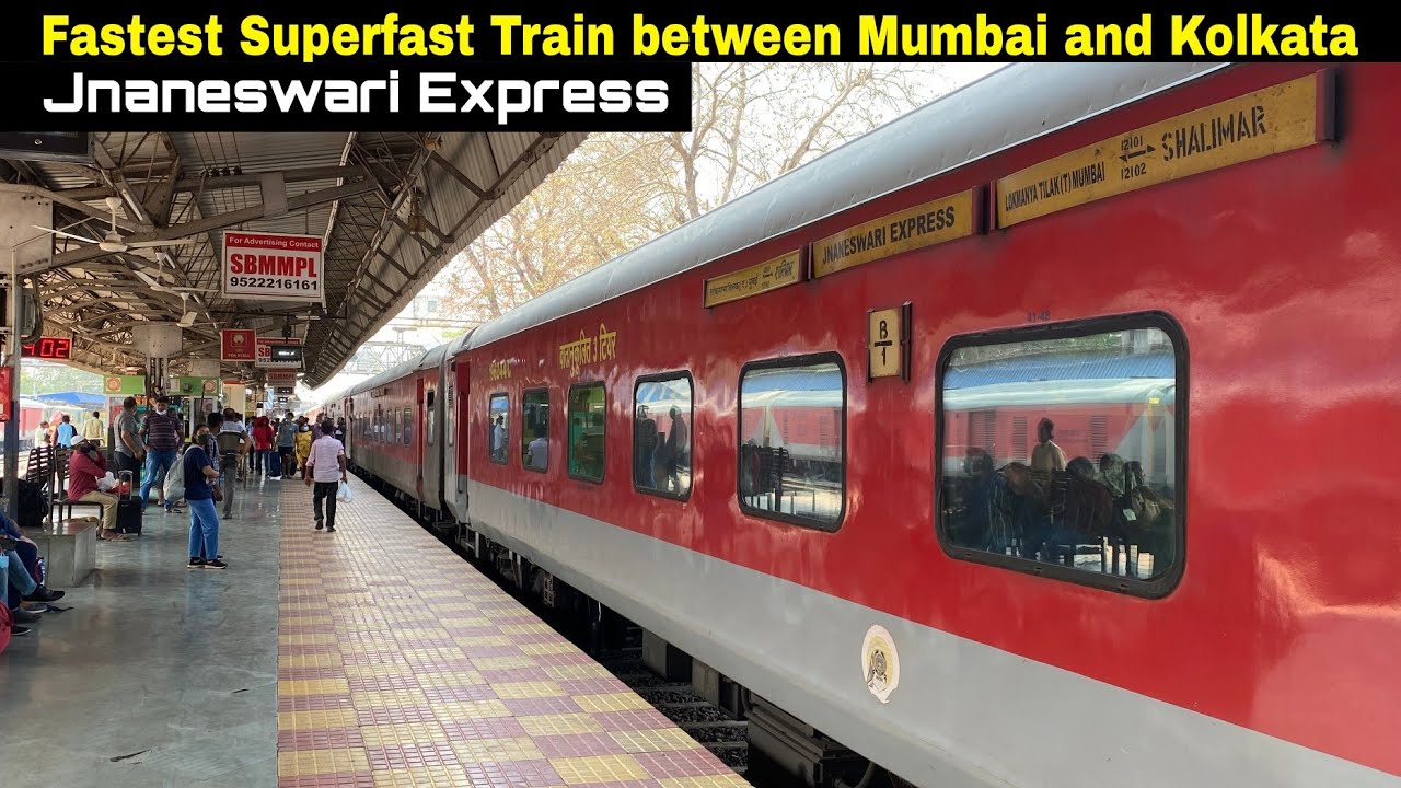 12101 Jnaneswari Express Full Journey Coverage “Best and Cheapest train between Mumbai and Kolkata”