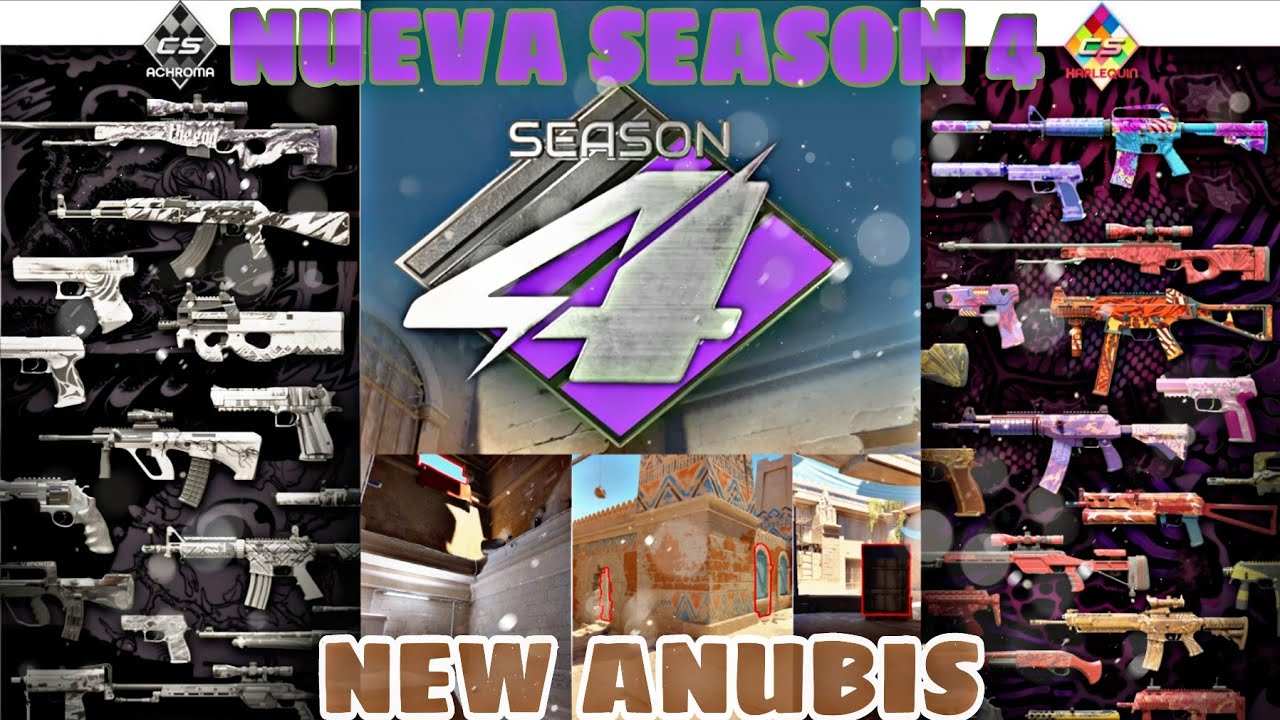 SEASON 4 YA ESTÁ AQUÍ 🎯 NEW ANUBIS ✅ BANS ERRÓNEOS ⚠️ SKINS NUEVAS 🔴 SONIDO NUEVO A LOS CUCHILLOS 🔪