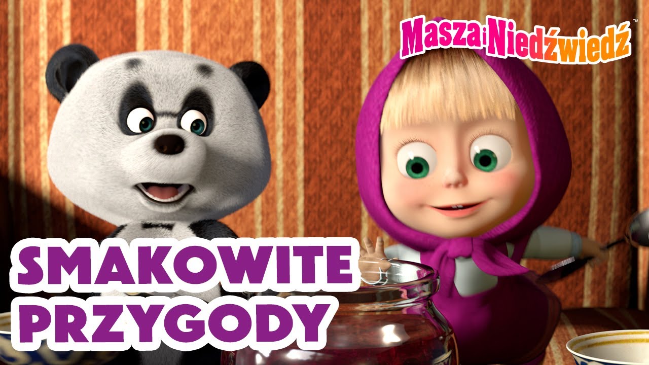 Masza i Niedźwiedź ❄️ Smakowite przygody 🍽️😋 Zestaw kreskówek 🌟 Masha and the Bear
