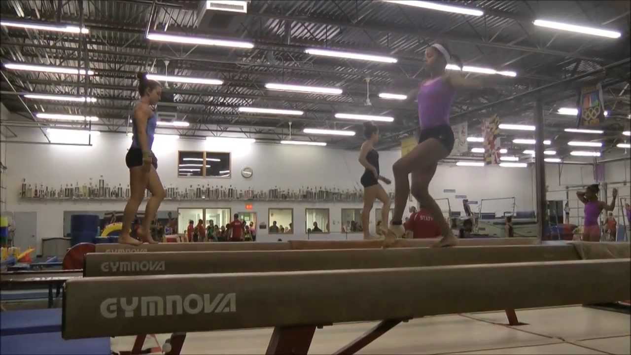 Mikayla Robinson (2017) - Hill's Gymnastics September 2013 training