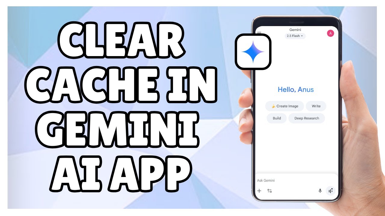 How to Clear Cache in Gemini AI App