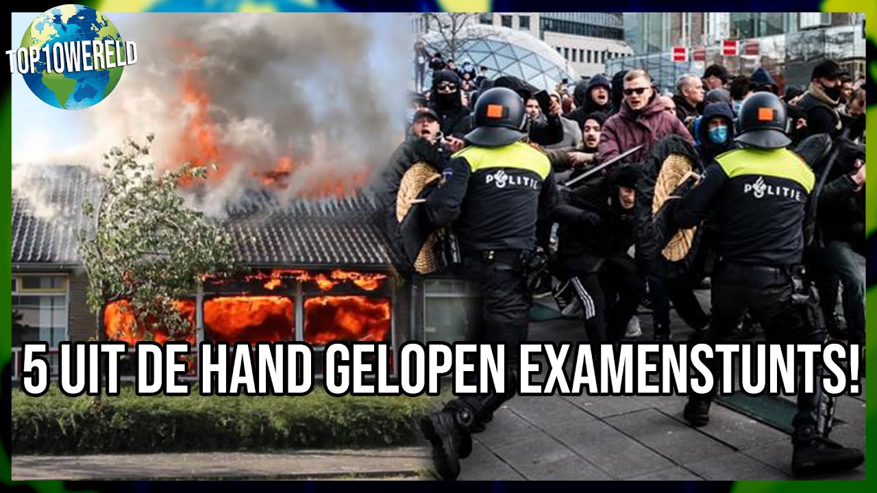 De MEEST BIZARRE EXAMENSTUNTS OOIT!😨 #39