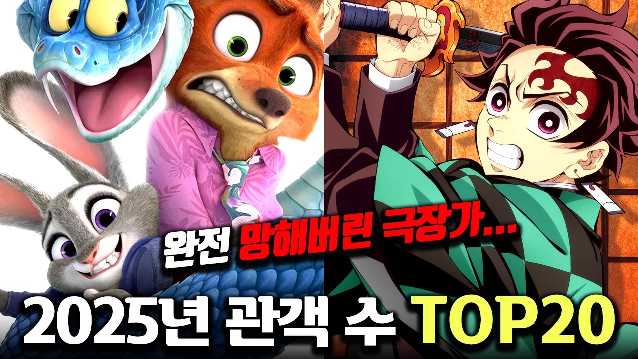 결국 천만영화가 사라져버린 2025년, 영화 관객 수 연말결산