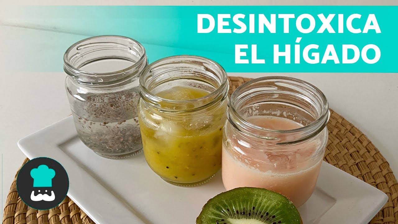 3 JUGOS para LIMPIAR el H&Iacute;GADO GRASO 🍊✅ &iexcl;Desintoxica y Limpia el H&iacute;gado!