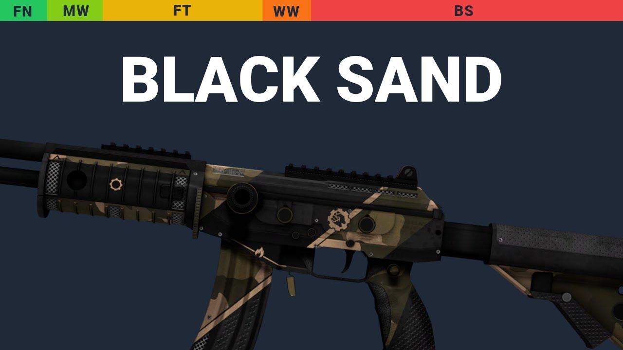 Galil AR Black Sand - Skin Float And Wear Preview