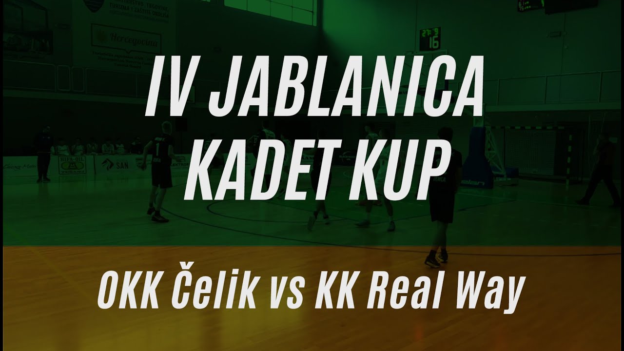 OKK Čelik vs  KK Realway #basketball #fullgame
