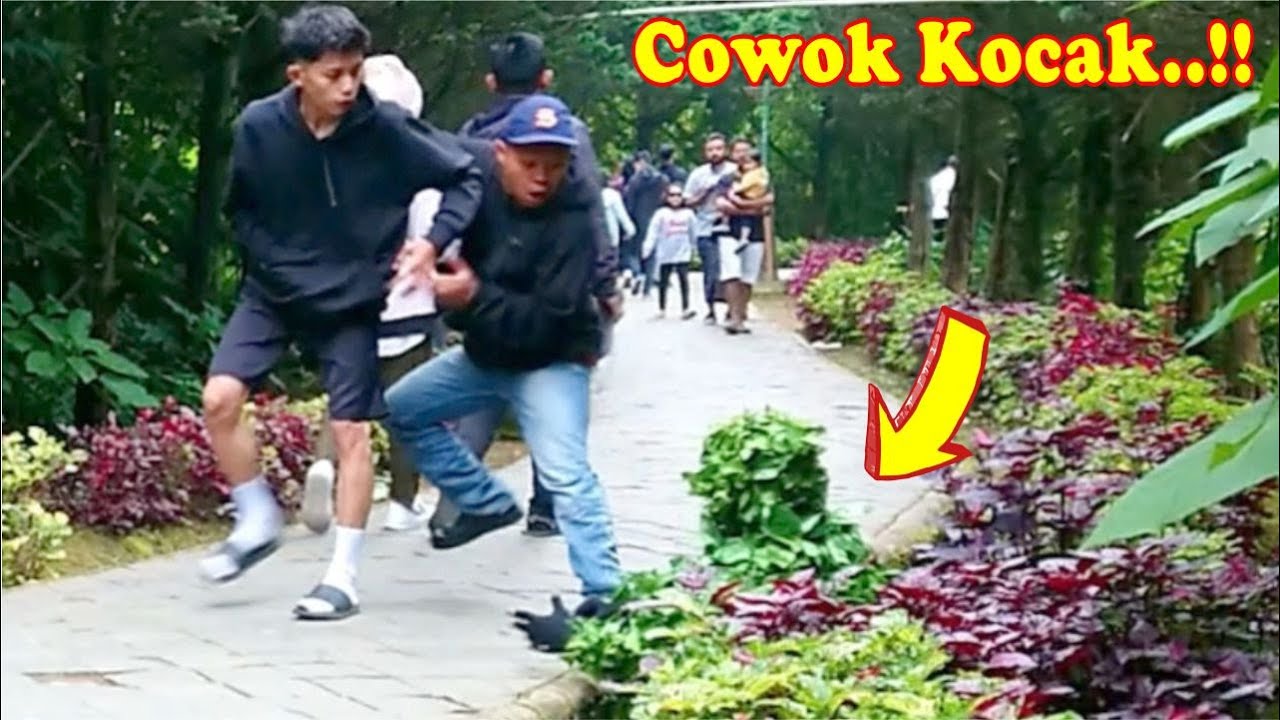 Bushman prank bikin heboh..!! Semua tertawa ceria