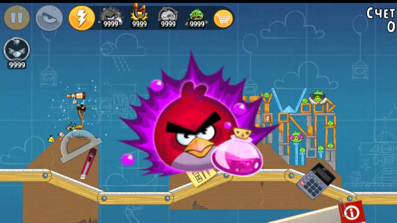 Angry Birds Classic Birdday 5 All levels