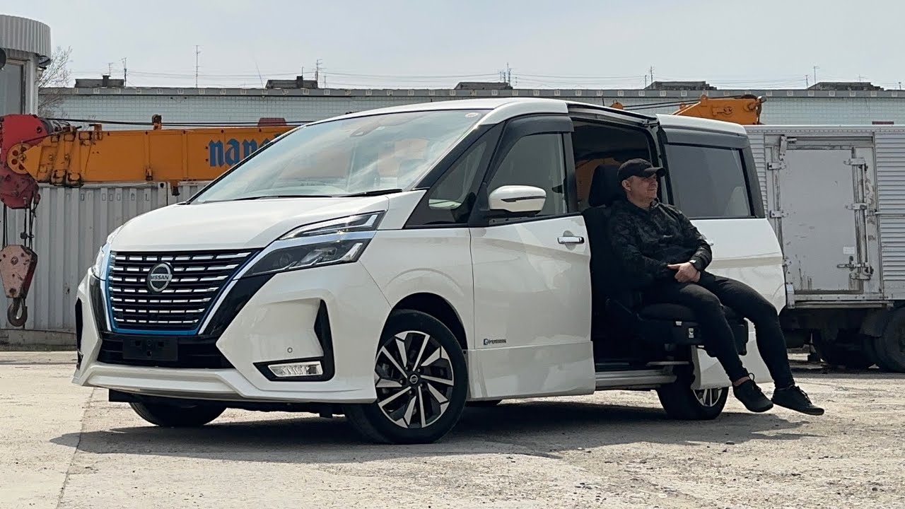 обзор авто NISSAN SERENA E POWER с аукциона Японии под заказ 