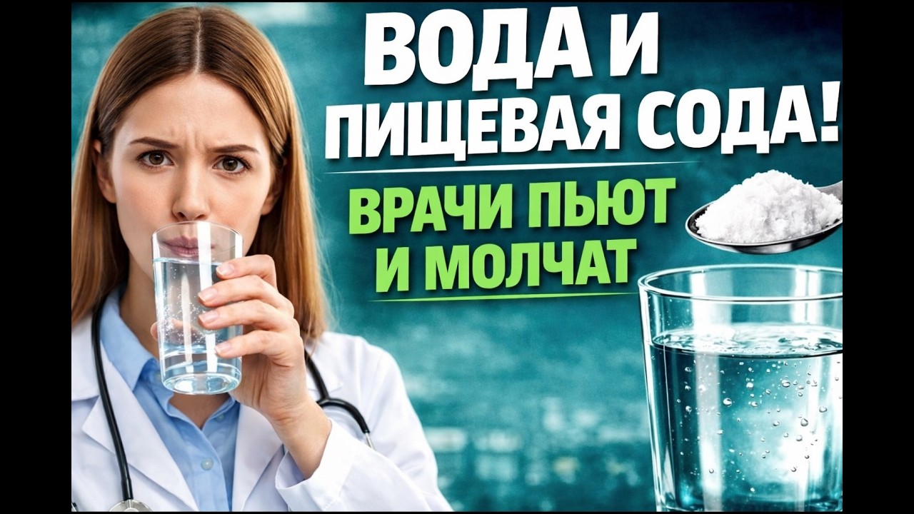 ВСЕГО 2 СТАКАНА ВОДЫ С СОДОЙ: ВОТ ЧТО СТАНЕТ С ТЕЛОМ / ОПАСНО ИЛИ ПОЛЕЗНО?