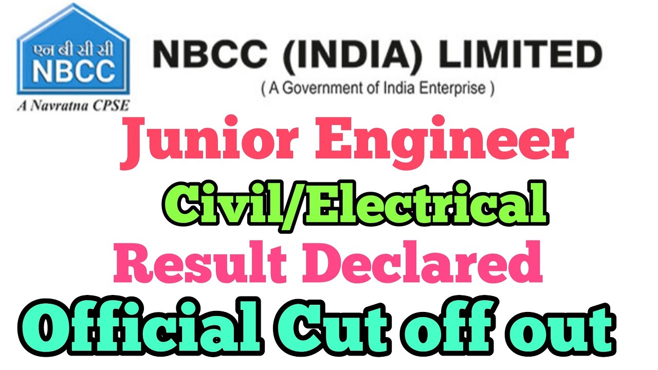 #NBCC JE Cut off 2022 | nbcc je civil/electrical previous year cut off | nbcc je result