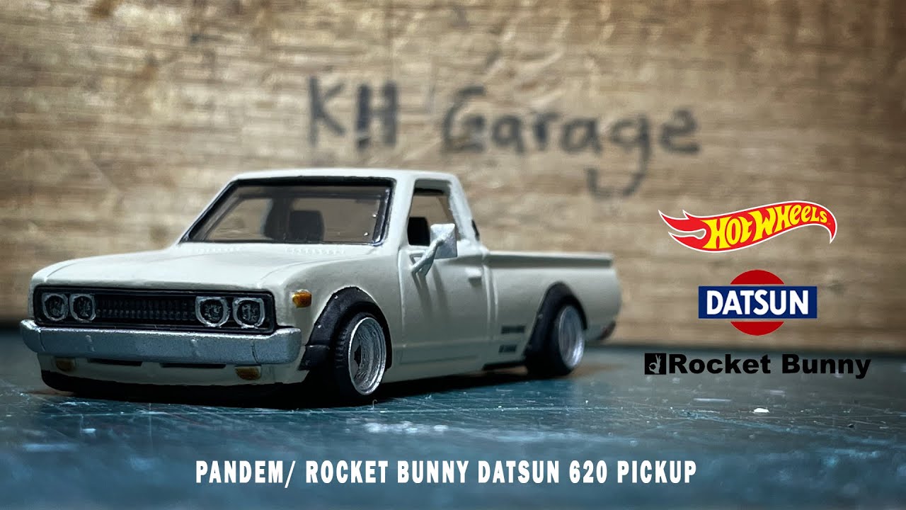 Datsun 620 pickup Pandem/ Rocket Bunny Hot Wheels custom diecast