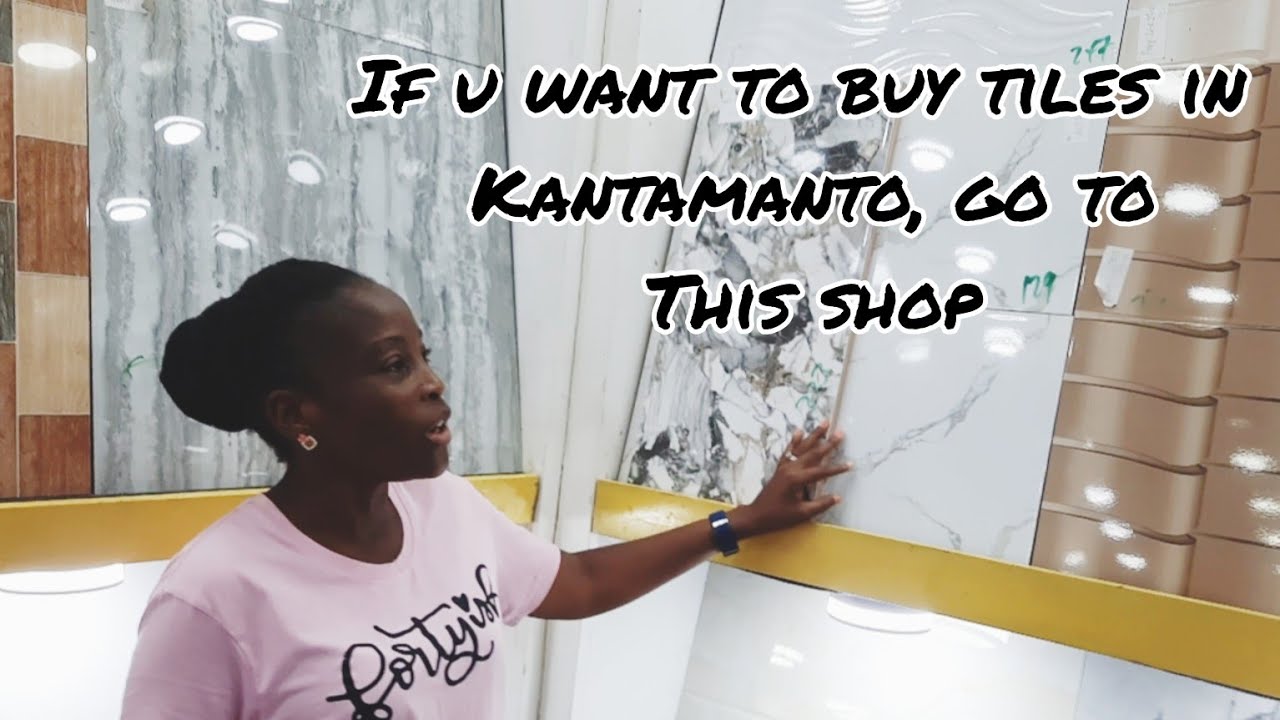 Finally showing you that one stop shop for all your Tile Shopping in Kantamanto Market, Accra-Gh 🇬🇭