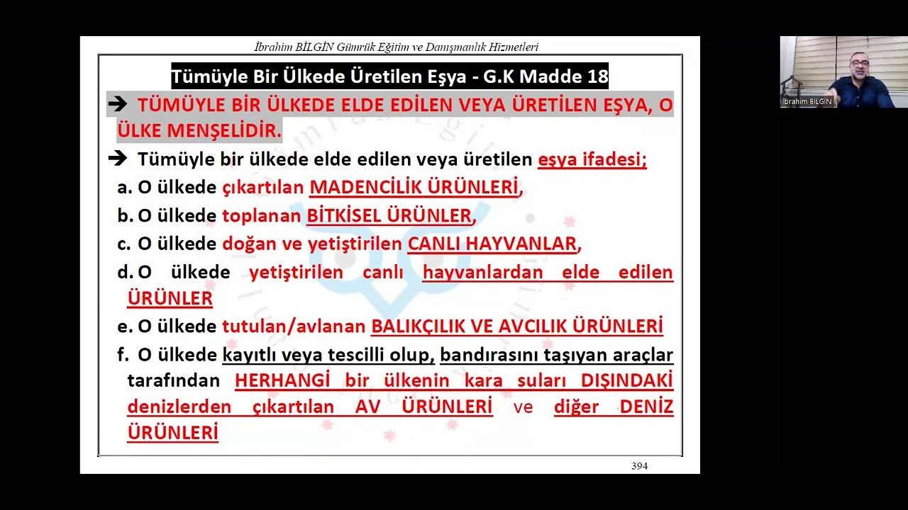 MENŞE DERS -1 - İBRAHİM BİLGİN