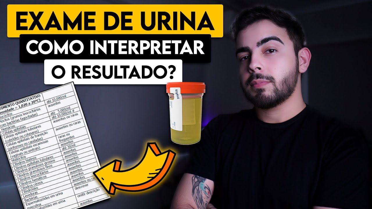 Como interpretar um EXAME DE URINA de forma FÁCIL