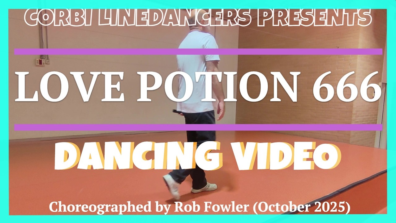 Love Potion 666 LINE DANCE (Dancing Video)