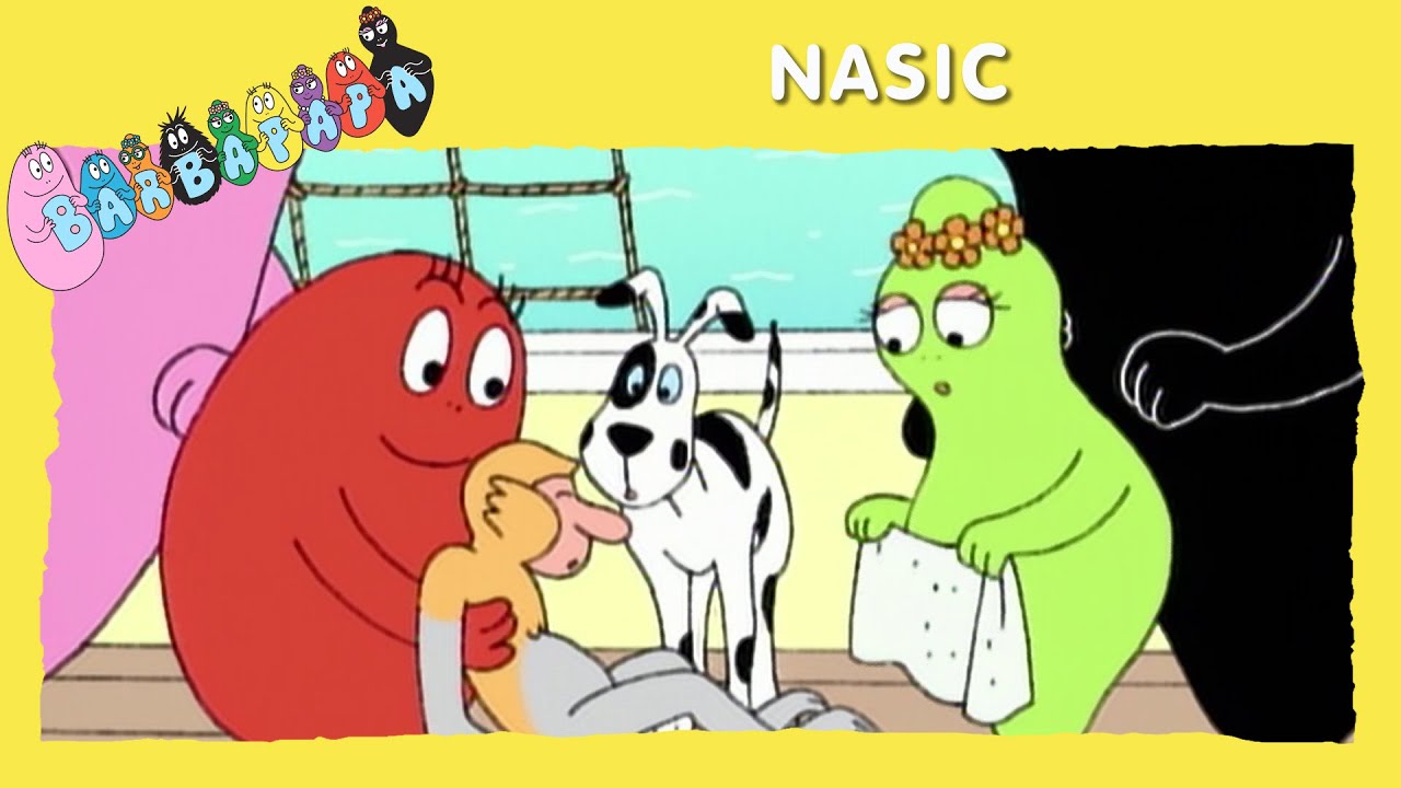 Barbapapà EP16 : La Scimmia Nasica - EPISODIO COMPLETO (italiano)