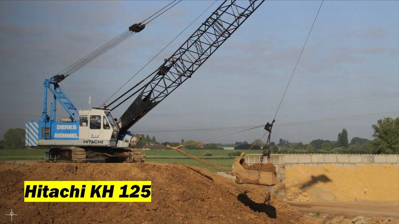 Hitachi KH125 Dragline, Derks Bemmel, Huissenswaard