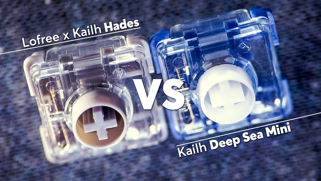 Lofree Hades vs Kailh Deep Sea Mini – Silent Switch Showdown!