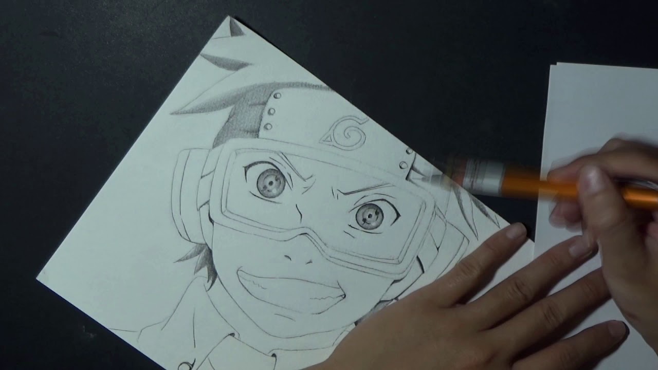 Draw Uchiha Obito - Naruto Shippuden