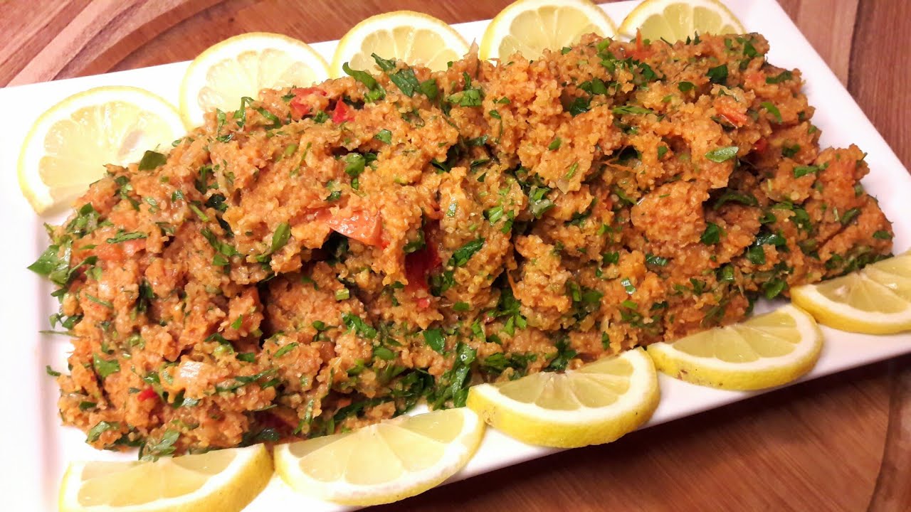 سلطة البرغل و الايتش بطريقة سهلة| Bulgur Salad or Itch Recipe