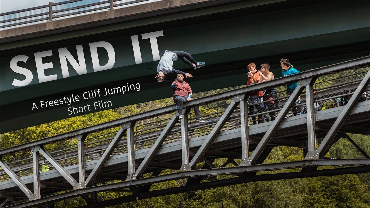 SEND IT | A Freestyle Cliff Jumping Short Film
