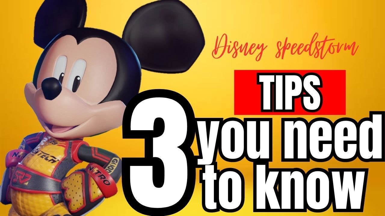 Disney SpeedStorm: Tips and tricks