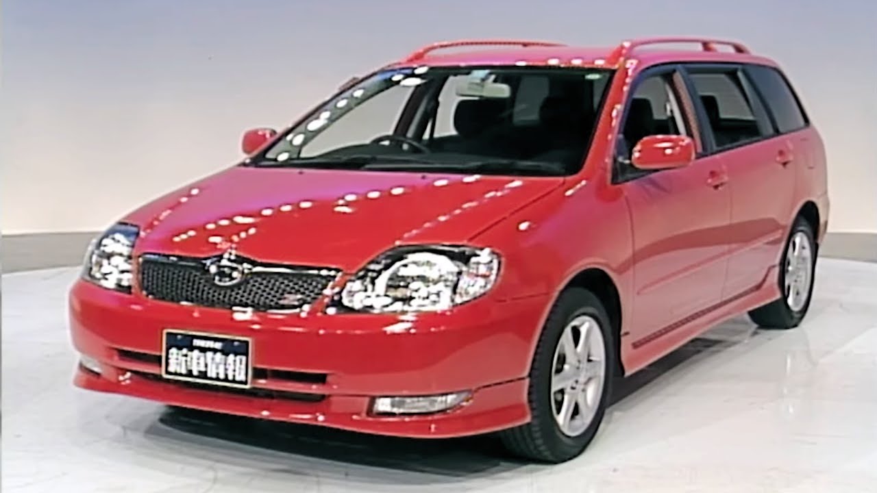 トヨタ カローラ フィールダー　tvk「新車情報」公式　2001年1月15日放送