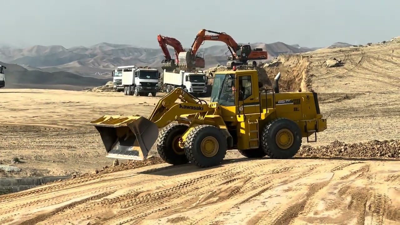 ربما تكون الانجازات صعبة لكن الهمم عليا مع الة الشفل كاويسكي | KAWASAKI