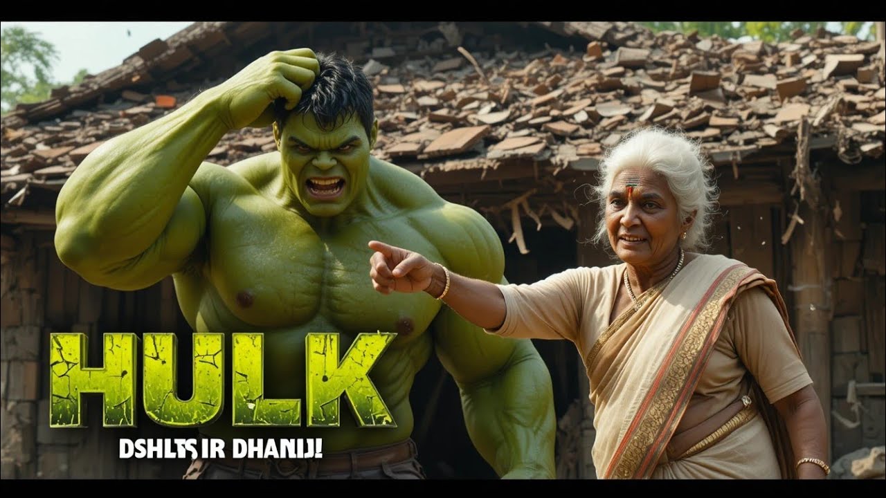 HULK aur Dadi | Chhat Ka Dhamaka | Funny Desi Action Story