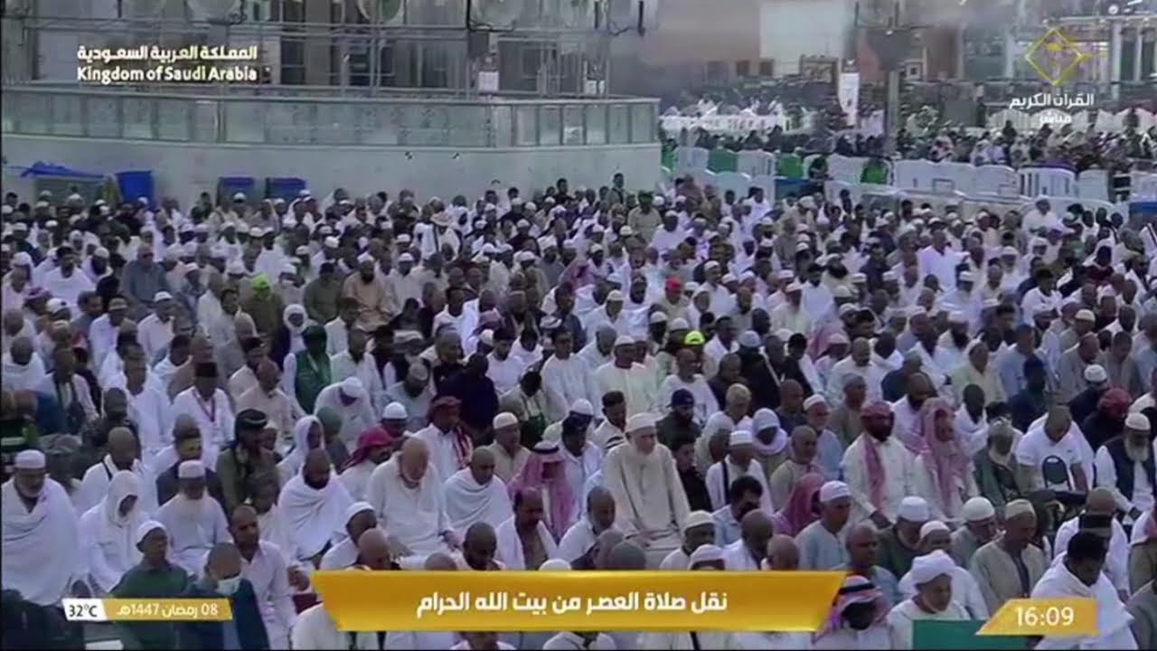 صلاة التراويح بدون اعلانات من الحرم المكي للشيخ ماهر المعيقلي والشيخ عبد الرحمن السديس رمضان 1447هـ