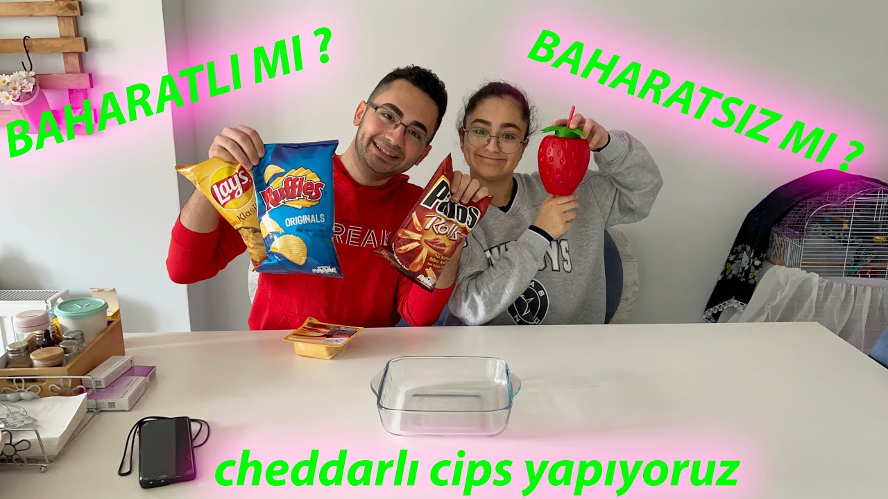 #AKIMDENİYORUZ CHEDDARLI CİPS DENEDİK