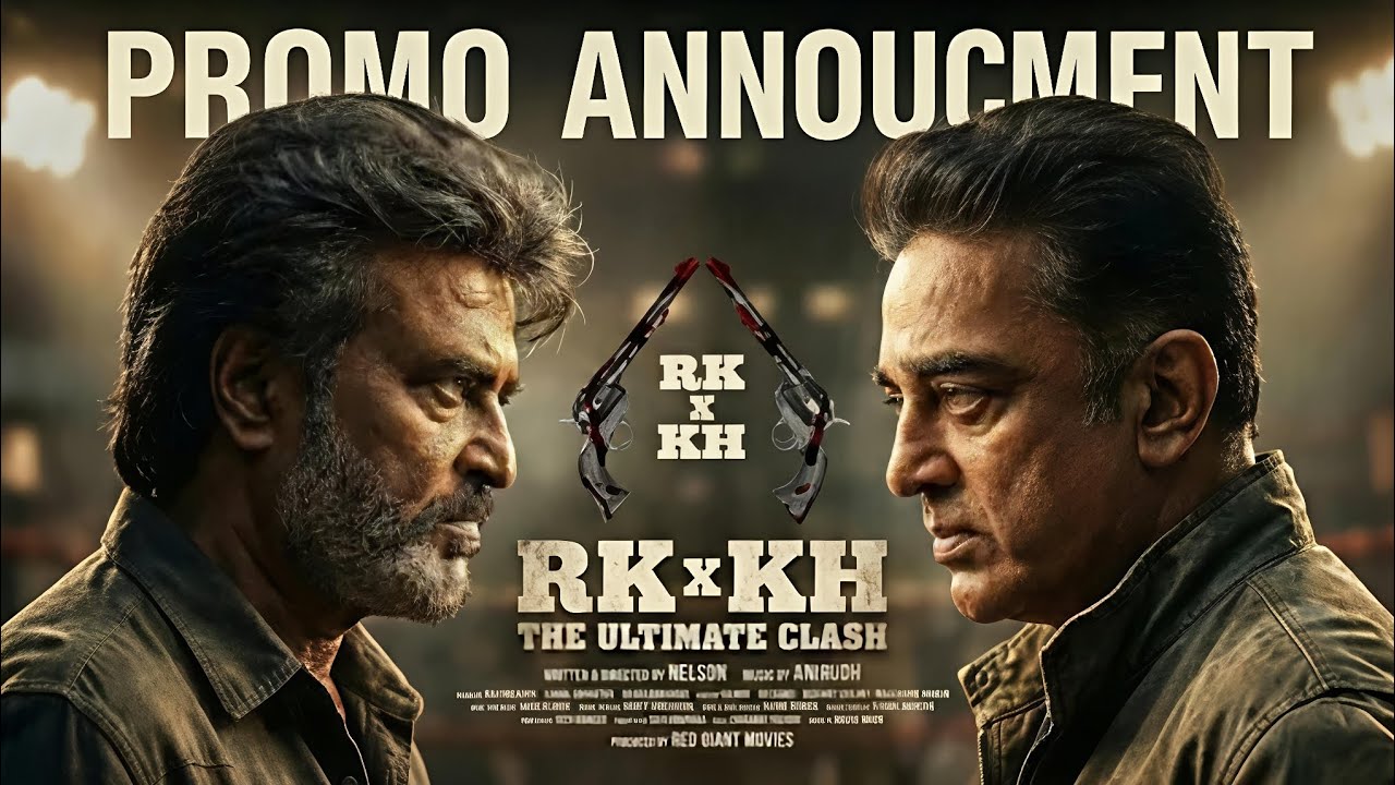 RK x KH PROMO ANNOUCEMENT | RAJINIKANTH | KAMAL HASSAN | NK