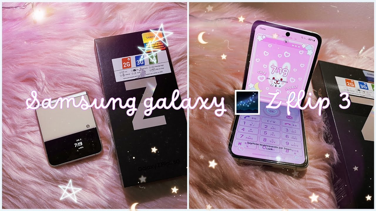 UNBOXING SAMSUNG GALAXY Z FLIP 💖💟🌸📱 & CONFIG.