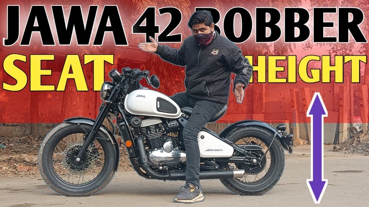 Jawa Forty Two bobber | Good for long & Short Height Riders | Seat Adjustment | PoweronTorque