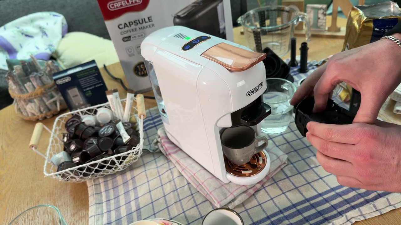 How to make hot- and cold brewed coffee using CAFELFFE 5-in-1 Hot/Cold Capsule Coffee Machine DIY