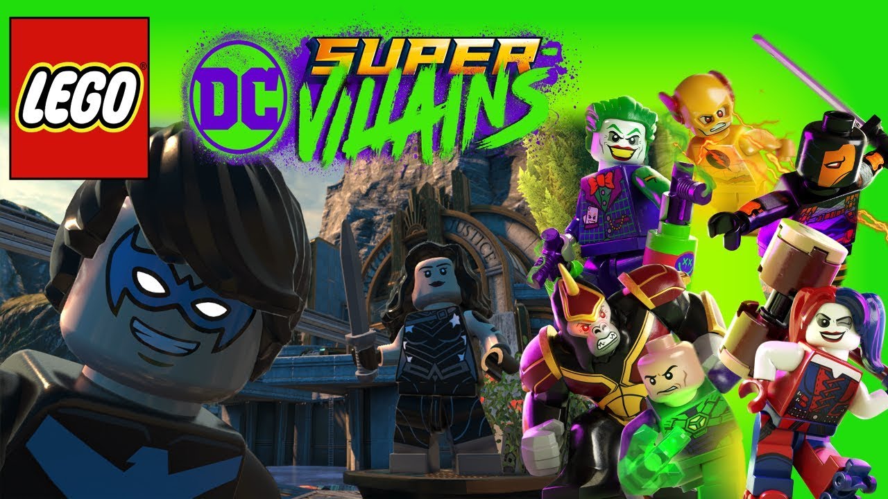 Lego DC Super Villains Unlocking Donna Troy! Hall of Justice Free Roam