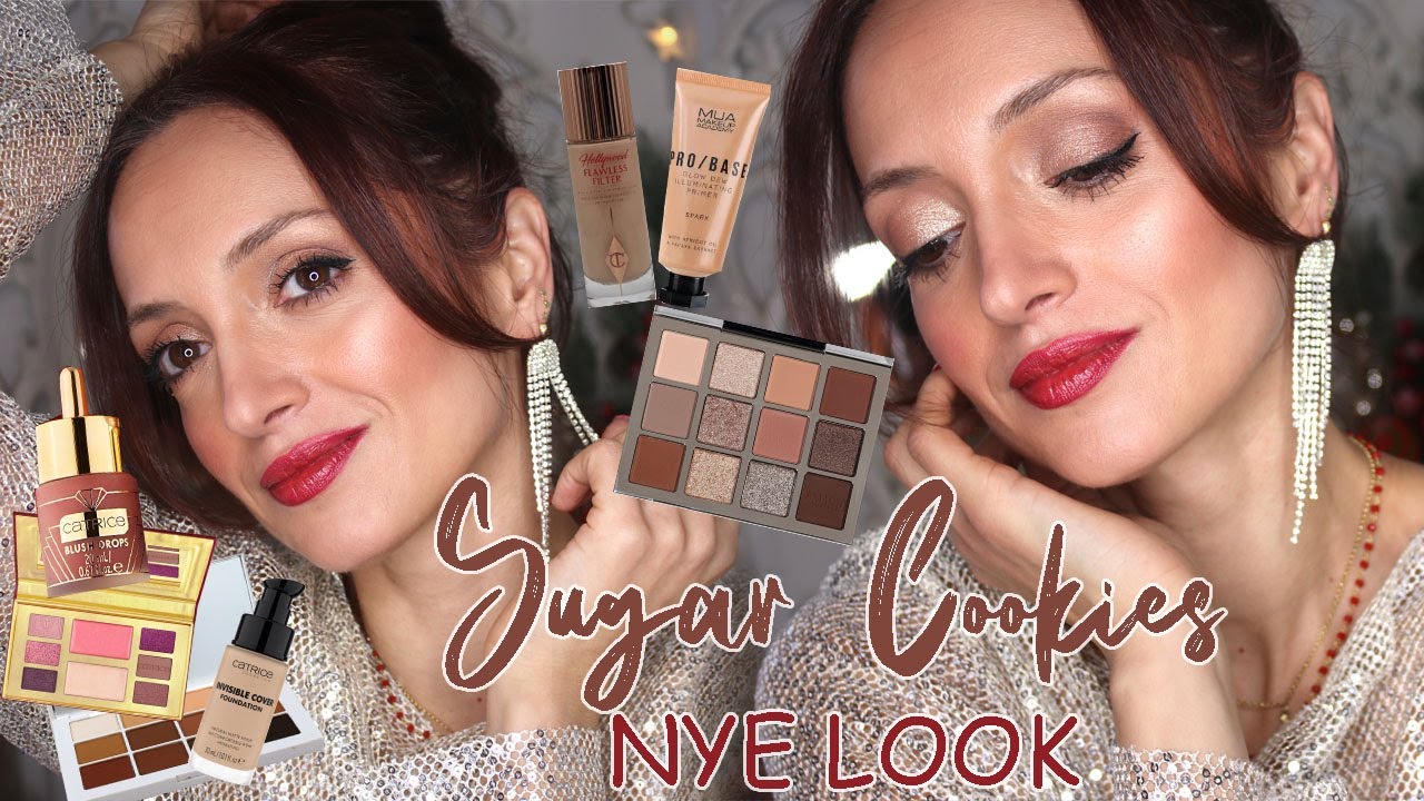 🎄XMAS EASY LOOKS SERIES|SUGAR COOKIES INSPIRED MAKEUP NYE LOOK ΜΕ ΑΓΑΠΗΜΕΝΑ ΠΡΟΙΟΝΤΑ ΤΟΥ 2024