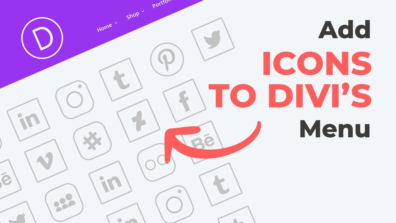 Add Custom Social Media Icon to the Divi Menu