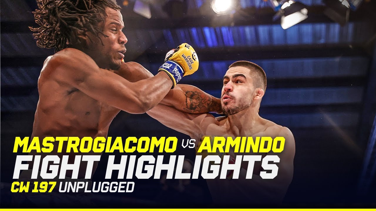 AMAZING STRIKING 🔥 | Giuseppe Mastrogiacomo vs. Elton Armindo | CW 197 Unplugged Fight Highlights