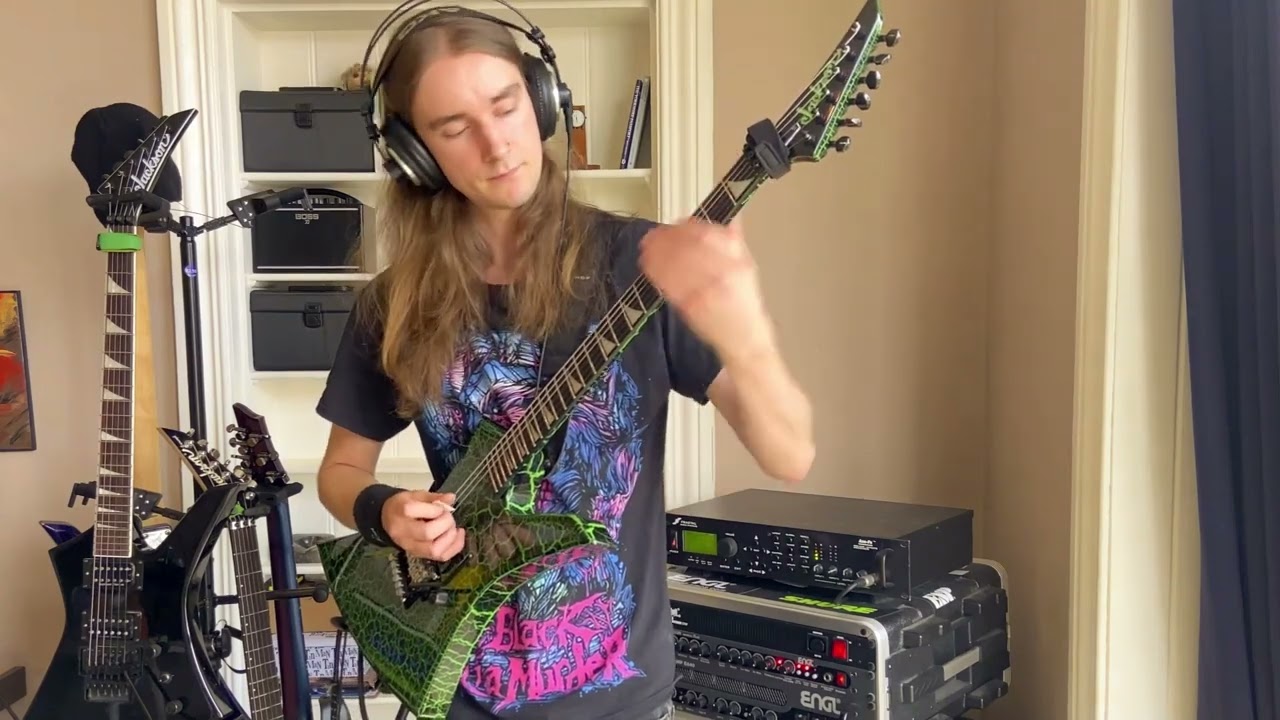 The Black Dahlia Murder: Removal of the oaken stake guitar cover w/solo