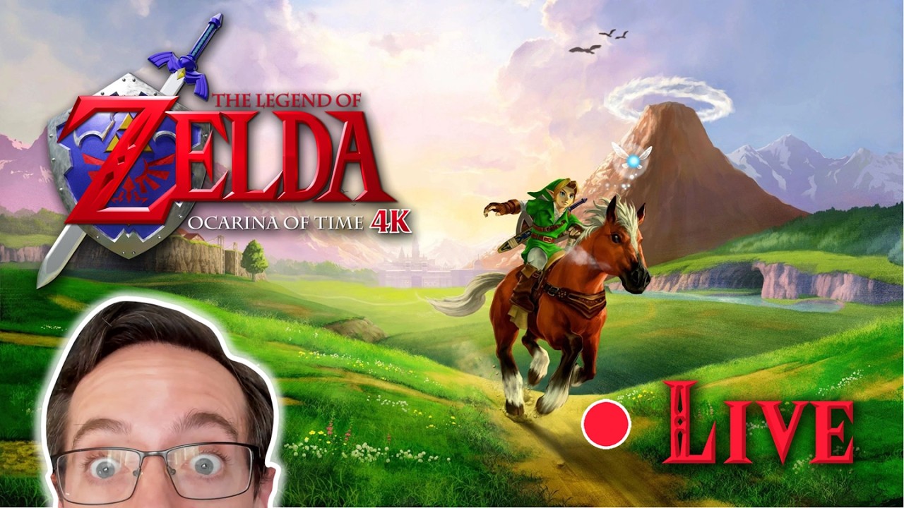 Zelda Turns 40 – Let’s Revisit Ocarina of Time LIVE 02
